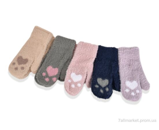 Варежки для женщин Зима K9 (норка) mix (12 шт. р.сетка One size) "TUZZI" недорого оптом от прямого поставщика Фотография Варежки для женщин Зима K9 (норка) mix (12 шт. р.сетка One size) "TUZZI" недорого оптом от прямого поставщика