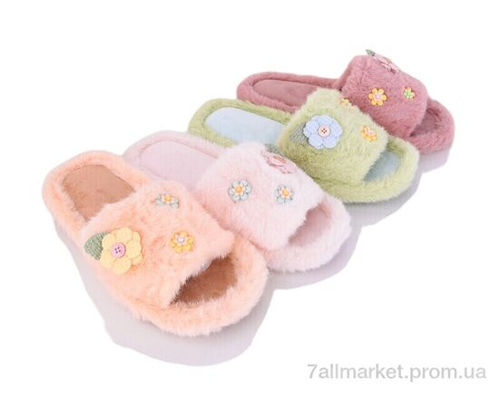 Тапки жіночі для будинку Зима DH304 mix (12 пар р.36-41) "M&L  Alex13" недорого оптом від прямого постачальника Тапки жіночі для будинку Зима DH304 mix (12 пар р.36-41) "M&L  Alex13" недорого оптом від прямого постачальника