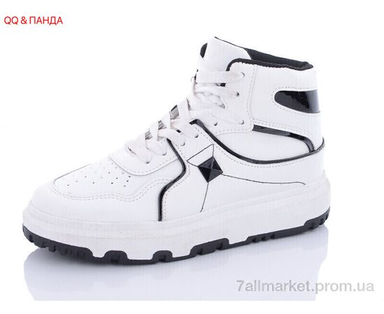 Кросівки жіночі модні Весна/осінь BK72 white-black (8 пар р.36-41) "QQ&Панда" недорого оптом від прямого постачальника Кросівки жіночі модні Весна/осінь BK72 white-black (8 пар р.36-41) "QQ&Панда" недорого оптом від прямого постачальника