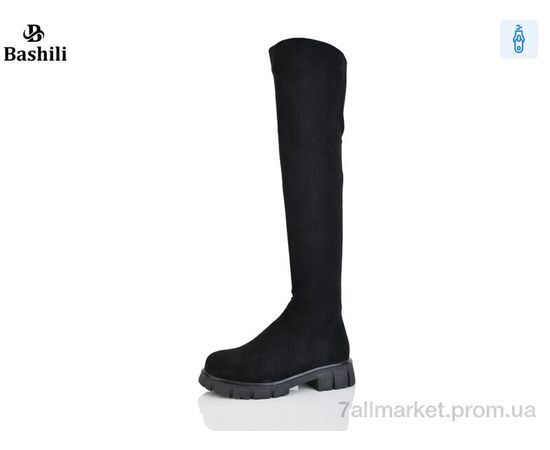 Ботфорты женские зима W051-6 (6 пар р.36-40) "Башили" недорого оптом от прямого поставщика Фотография Ботфорты женские зима W051-6 (6 пар р.36-40) "Башили" недорого оптом от прямого поставщика