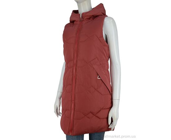 Жилетка жіноча Весна/осінь 809 terracot (06886) (5 шт. р.сіткаM-3XL) "Obuvok" недорого оптом від прямого постачальника Жилетка жіноча Весна/осінь 809 terracot (06886) (5 шт. р.сіткаM-3XL) "Obuvok" недорого оптом від прямого постачальника