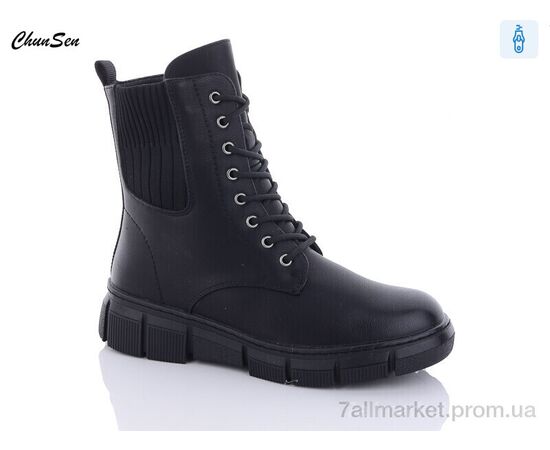 Черевики жіночі стильні Зима 7701-1 (8 пар р.36-41) "Chunsen" недорого оптом від прямого постачальника Черевики жіночі стильні Зима 7701-1 (8 пар р.36-41) "Chunsen" недорого оптом від прямого постачальника