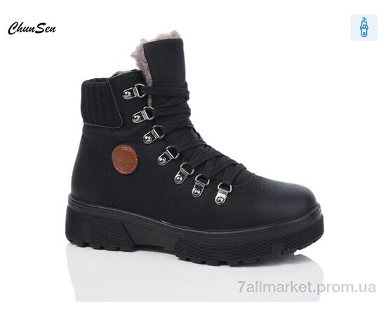 Ботинки женские стильные зима M101R-1 (8 пар р.37-42) "Chunsen" недорого оптом от прямого поставщика Фотография Ботинки женские стильные зима M101R-1 (8 пар р.37-42) "Chunsen" недорого оптом от прямого поставщика