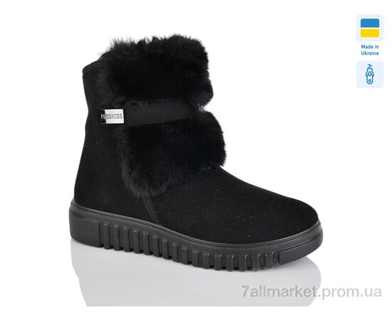 Ботинки женские стильные зима 4404 чорний (6 пар р.38-42) "Зручне взуття" недорого оптом от прямого поставщика Фотография Ботинки женские стильные зима 4404 чорний (6 пар р.38-42) "Зручне взуття" недорого оптом от прямого поставщика