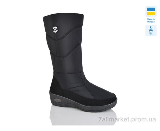 Дутики женские утепленные зима 2-3 чорний (8 пар р.37-43) "Зручне взуття" недорого оптом от прямого поставщика Фотография Дутики женские утепленные зима 2-3 чорний (8 пар р.37-43) "Зручне взуття" недорого оптом от прямого поставщика