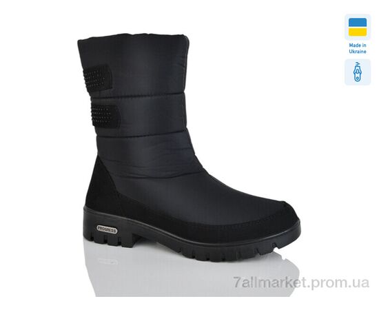 Дутики женские утепленные зима 3410 чорний (6 пар р.37-41) "Зручне взуття" недорого оптом от прямого поставщика Фотография Дутики женские утепленные зима 3410 чорний (6 пар р.37-41) "Зручне взуття" недорого оптом от прямого поставщика