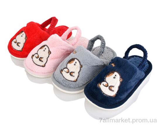 Тапки детские домашние Весна/осень HC15 mix (12 пар р.24-29) "Alex" недорого оптом от прямого поставщика Фотография Тапки детские домашние Весна/осень HC15 mix (12 пар р.24-29) "Alex" недорого оптом от прямого поставщика