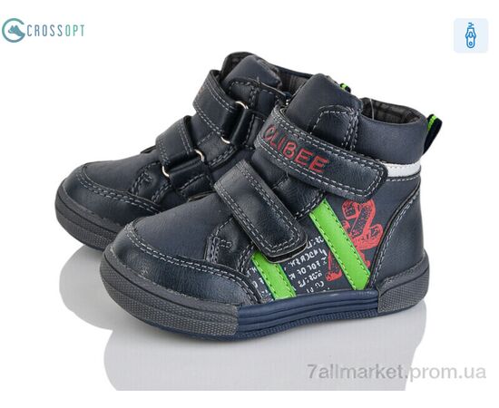 Ботинки детские удобные Весна/осень H58 blue (6 пар р.20-25) "CROSSOPT" недорого оптом от прямого поставщика Фотография Ботинки детские удобные Весна/осень H58 blue (6 пар р.20-25) "CROSSOPT" недорого оптом от прямого поставщика