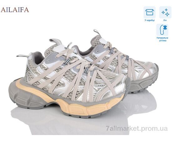 Кроссовки женские модные Весна/осень 2525-2 (8 пар р.36-41) "Ailaifa" недорого оптом от прямого поставщика Фотография Кроссовки женские модные Весна/осень 2525-2 (8 пар р.36-41) "Ailaifa" недорого оптом от прямого поставщика