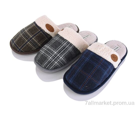 Тапки чоловічі домашні Зима MU10254 mix (12 пар р.41-46) "SANLIN 2" недорого оптом від прямого постачальника Тапки чоловічі домашні Зима MU10254 mix (12 пар р.41-46) "SANLIN 2" недорого оптом від прямого постачальника