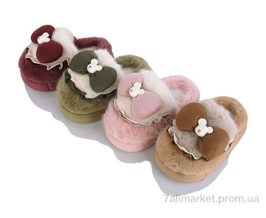 Тапки дитячі домашні Зима 2608 mix (12 пар р.22-27) "M&L  Alex13" недорого оптом від прямого постачальника Тапки дитячі домашні Зима 2608 mix (12 пар р.22-27) "M&L  Alex13" недорого оптом від прямого постачальника