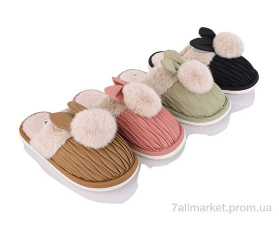 Тапки жіночі для будинку Зима L767 mix (12 пар р.36-41) "SANLIN 2" недорого оптом від прямого постачальника Тапки жіночі для будинку Зима L767 mix (12 пар р.36-41) "SANLIN 2" недорого оптом від прямого постачальника