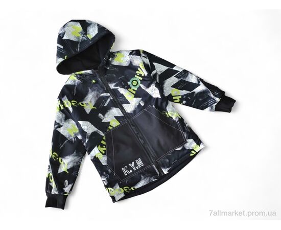 Куртка дитяча Весна/осінь 2253 чорна з салатовим (4 шт. р.сітка10-13) "Kids-modnik" недорого оптом від прямого постачальника Куртка дитяча Весна/осінь 2253 чорна з салатовим (4 шт. р.сітка10-13) "Kids-modnik" недорого оптом від прямого постачальника