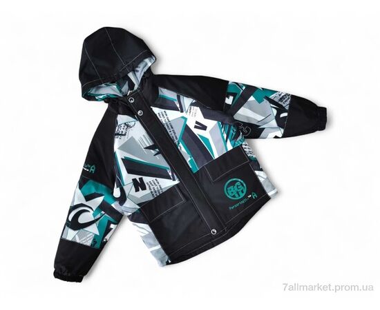 Куртка дитяча Весна/осінь 2021 бірюзовий (4 шт. р.сітка10-13) "Kids-modnik" недорого оптом від прямого постачальника Куртка дитяча Весна/осінь 2021 бірюзовий (4 шт. р.сітка10-13) "Kids-modnik" недорого оптом від прямого постачальника