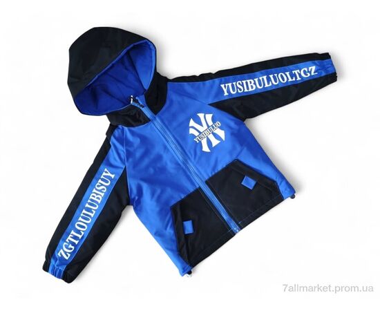 Куртка дитяча Весна/осінь 22-11 синій (4 шт. р.сітка5-8) "Kids-modnik" недорого оптом від прямого постачальника Куртка дитяча Весна/осінь 22-11 синій (4 шт. р.сітка5-8) "Kids-modnik" недорого оптом від прямого постачальника