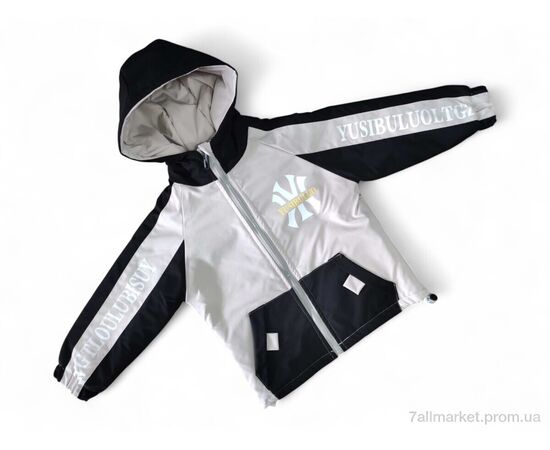 Куртка дитяча Весна/осінь 22-11 молочний (4 шт. р.сітка5-8) "Kids-modnik" недорого оптом від прямого постачальника Куртка дитяча Весна/осінь 22-11 молочний (4 шт. р.сітка5-8) "Kids-modnik" недорого оптом від прямого постачальника