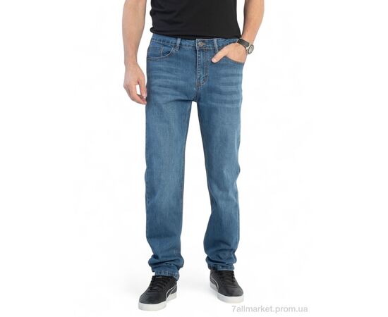 Джинсы мужские Весна/осень 03-2 синій (8 шт. р.сетка 32-42) "Massmag" недорого оптом от прямого поставщика Фотография Джинсы мужские Весна/осень 03-2 синій (8 шт. р.сетка 32-42) "Massmag" недорого оптом от прямого поставщика
