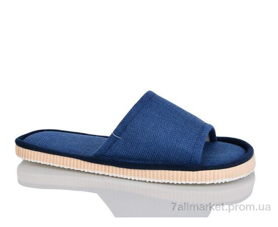 Тапки мужские домашние Весна/осень 101 синій (12 пар р.41-45) "Зручне взуття" недорого оптом от прямого поставщика Фотография Тапки мужские домашние Весна/осень 101 синій (12 пар р.41-45) "Зручне взуття" недорого оптом от прямого поставщика