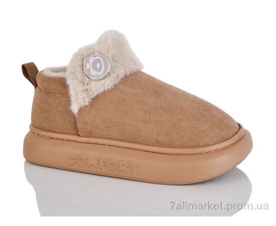 Тапки женские для дома зима 567 коричневий (12 пар р.36-41) "Зручне взуття" недорого оптом от прямого поставщика Фотография Тапки женские для дома зима 567 коричневий (12 пар р.36-41) "Зручне взуття" недорого оптом от прямого поставщика