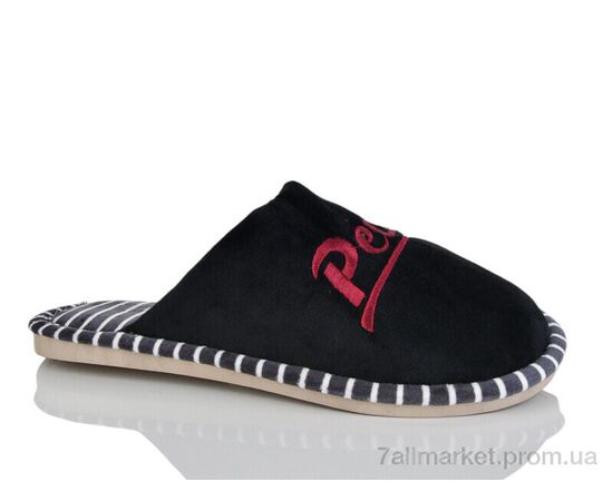 Тапки мужские домашние Весна/осень 232 чорний (12 пар р.41-46) "Зручне взуття" недорого оптом от прямого поставщика Фотография Тапки мужские домашние Весна/осень 232 чорний (12 пар р.41-46) "Зручне взуття" недорого оптом от прямого поставщика