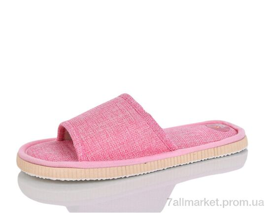 Тапки женские для дома Весна/осень 102 рожевий (12 пар р.36-41) "Зручне взуття" недорого оптом от прямого поставщика Фотография Тапки женские для дома Весна/осень 102 рожевий (12 пар р.36-41) "Зручне взуття" недорого оптом от прямого поставщика