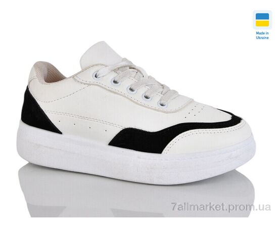 Кроссовки женские модные Весна/осень 122 білий (6 пар р.36-41) "Зручне взуття" недорого оптом от прямого поставщика Фотография Кроссовки женские модные Весна/осень 122 білий (6 пар р.36-41) "Зручне взуття" недорого оптом от прямого поставщика