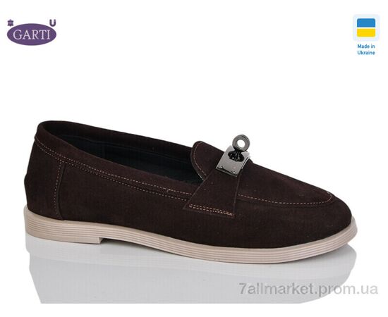 Туфлі жіночі стильні Весна/осінь 409 корич замш (6 пар р.36-40) "Garti" недорого оптом від прямого постачальника Туфлі жіночі стильні Весна/осінь 409 корич замш (6 пар р.36-40) "Garti" недорого оптом від прямого постачальника