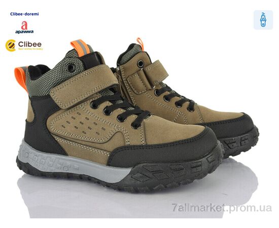 Черевики дитячі зручні Весна/осінь AC88  green-orange (6 пар р.32-37) "Clibee-Doremi" недорого оптом від прямого постачальника Черевики дитячі зручні Весна/осінь AC88  green-orange (6 пар р.32-37) "Clibee-Doremi" недорого оптом від прямого постачальника