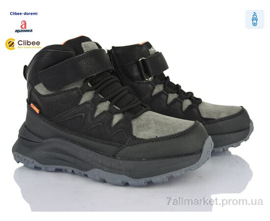 Черевики дитячі зручні Весна/осінь KC598 black-orange (6 пар р.32-37) "Clibee-Doremi" недорого оптом від прямого постачальника Черевики дитячі зручні Весна/осінь KC598 black-orange (6 пар р.32-37) "Clibee-Doremi" недорого оптом від прямого постачальника