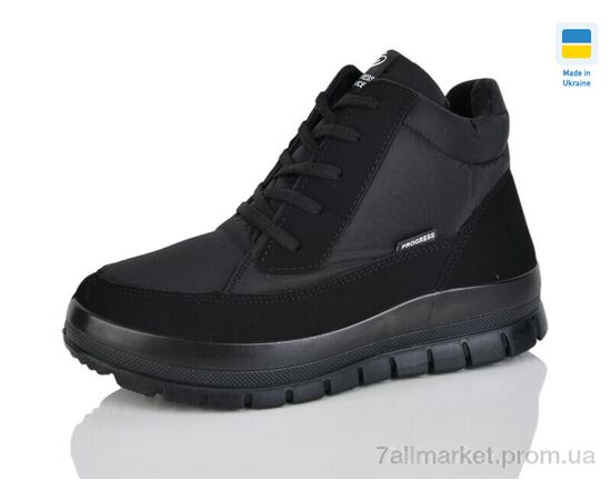 Ботинки женские стильные зима Прогрес Ж4501 чорний (6 пар р.36-41) "Progress" недорого оптом от прямого поставщика Фотография Ботинки женские стильные зима Прогрес Ж4501 чорний (6 пар р.36-41) "Progress" недорого оптом от прямого поставщика