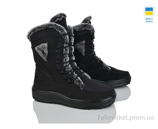 Черевики жіночі стильні Зима Kindzer K3 чорний (8 пар р.37-41) "Kindzer" недорого оптом від прямого постачальника Черевики жіночі стильні Зима Kindzer K3 чорний (8 пар р.37-41) "Kindzer" недорого оптом від прямого постачальника