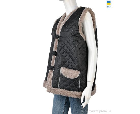 Жилетка жіноча Зима 001-1 black (6 шт. р.сітка52-62) "LiBang" недорого оптом від прямого постачальника Жилетка жіноча Зима 001-1 black (6 шт. р.сітка52-62) "LiBang" недорого оптом від прямого постачальника