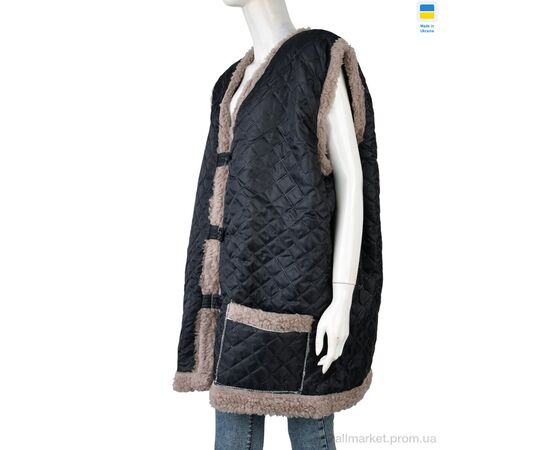 Жилетка жіноча Зима 001-2 black (3 шт. р.сітка64-68) "LiBang" недорого оптом від прямого постачальника Жилетка жіноча Зима 001-2 black (3 шт. р.сітка64-68) "LiBang" недорого оптом від прямого постачальника