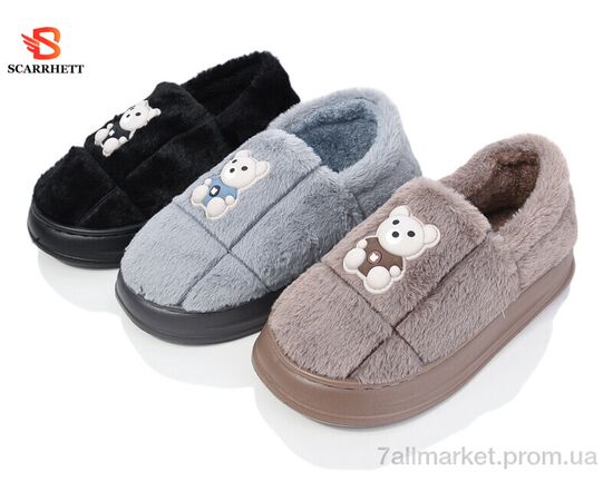 Тапки женские для дома зима K1582 mix (12 пар р.36-41) "SCARRHETT" недорого оптом от прямого поставщика Фотография Тапки женские для дома зима K1582 mix (12 пар р.36-41) "SCARRHETT" недорого оптом от прямого поставщика