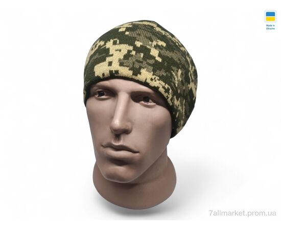 Шапка чоловіча Зима 0419 піксель (5 шт. р.сітка56-62) "Mabi" недорого оптом від прямого постачальника Шапка чоловіча Зима 0419 піксель (5 шт. р.сітка56-62) "Mabi" недорого оптом від прямого постачальника