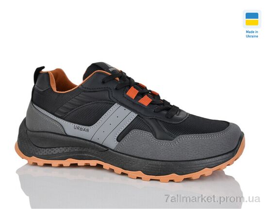 Кроссовки мужские модные Весна/осень 4104 графіт чорно-помаранч. (8 пар р.41-45) "Lot Shoes" недорого оптом от прямого поставщика Фотография Кроссовки мужские модные Весна/осень 4104 графіт чорно-помаранч. (8 пар р.41-45) "Lot Shoes" недорого оптом от прямого поставщика