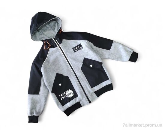 Куртка дитяча Весна/осінь 2292 сірий (4 шт. р.сітка10-13) "Kids-modnik" недорого оптом від прямого постачальника Куртка дитяча Весна/осінь 2292 сірий (4 шт. р.сітка10-13) "Kids-modnik" недорого оптом від прямого постачальника