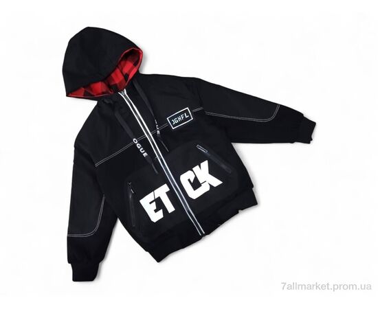 Куртка дитяча Весна/осінь 8817 чорний (4 шт. р.сітка10-13) "Kids-modnik" недорого оптом від прямого постачальника Куртка дитяча Весна/осінь 8817 чорний (4 шт. р.сітка10-13) "Kids-modnik" недорого оптом від прямого постачальника