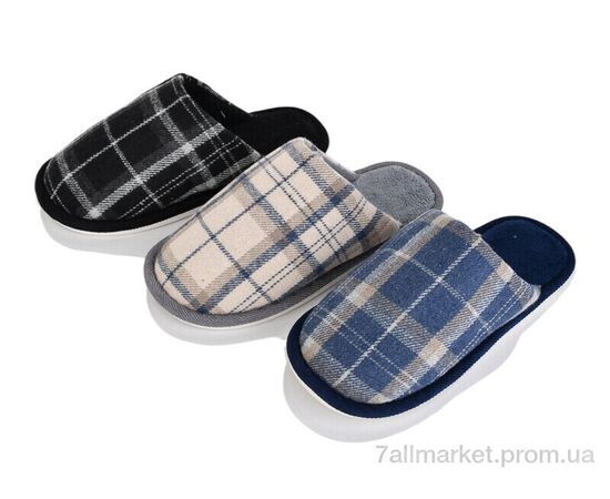 Тапки мужские домашние Весна/осень М376 mix (12 пар р.41-46) "Progress" недорого оптом от прямого поставщика Фотография Тапки мужские домашние Весна/осень М376 mix (12 пар р.41-46) "Progress" недорого оптом от прямого поставщика