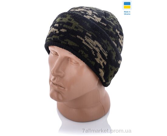Шапка чоловіча Зима 002-7 green-black (10 шт. р.сіткаOne size) "Kindzer" недорого оптом від прямого постачальника Шапка чоловіча Зима 002-7 green-black (10 шт. р.сіткаOne size) "Kindzer" недорого оптом від прямого постачальника