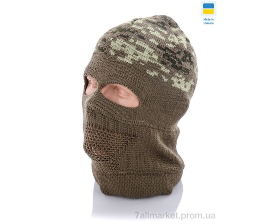 Балаклава мужская Зима Балаклава хакі (5 шт. р.сетка One size) "Kindzer" недорого оптом от прямого поставщика Фотография Балаклава мужская Зима Балаклава хакі (5 шт. р.сетка One size) "Kindzer" недорого оптом от прямого поставщика