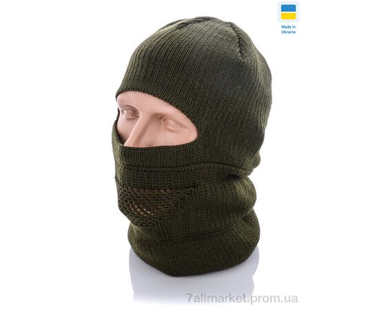 Балаклава мужская Зима Балаклава зелена (5 шт. р.сетка One size) "Kindzer" недорого оптом от прямого поставщика Фотография Балаклава мужская Зима Балаклава зелена (5 шт. р.сетка One size) "Kindzer" недорого оптом от прямого поставщика