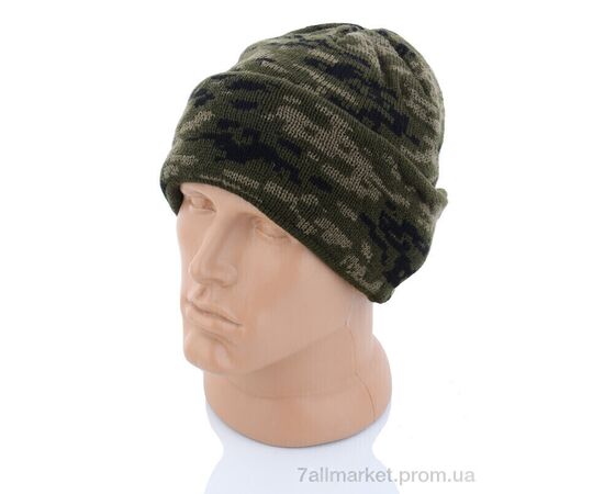 Шапка чоловіча Зима 13 green (5 шт. р.сіткаOne size) "Kindzer" недорого оптом від прямого постачальника Шапка чоловіча Зима 13 green (5 шт. р.сіткаOne size) "Kindzer" недорого оптом від прямого постачальника
