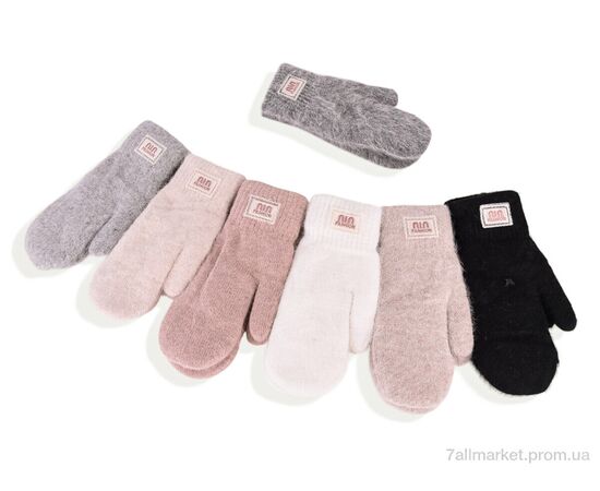 Варежки для женщин Зима 7291 mix (12 шт. р.сетка 6,5-8,5) "KUINH" недорого оптом от прямого поставщика Фотография Варежки для женщин Зима 7291 mix (12 шт. р.сетка 6,5-8,5) "KUINH" недорого оптом от прямого поставщика