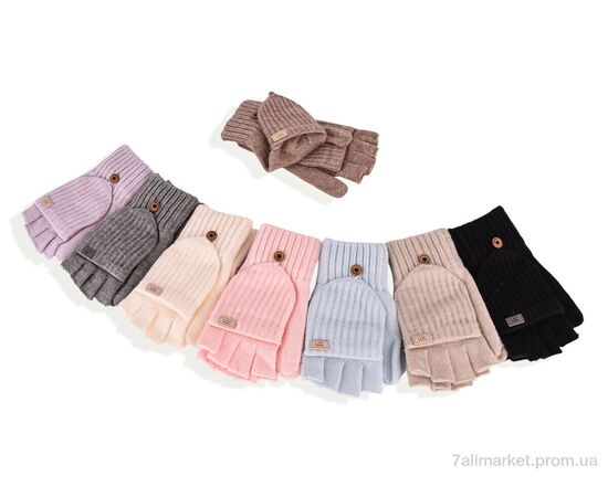 Варежки для женщин Зима 7308 (хутро) mix (12 шт. р.сетка 6,5-8,5) "KUINH" недорого оптом от прямого поставщика Фотография Варежки для женщин Зима 7308 (хутро) mix (12 шт. р.сетка 6,5-8,5) "KUINH" недорого оптом от прямого поставщика