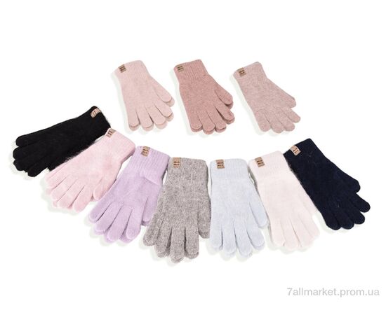 Рукавички жіночі Зима 6068 (хутро) mix (12 шт. р.сітка6,5-8,5) "KUINH" недорого оптом від прямого постачальника Рукавички жіночі Зима 6068 (хутро) mix (12 шт. р.сітка6,5-8,5) "KUINH" недорого оптом від прямого постачальника