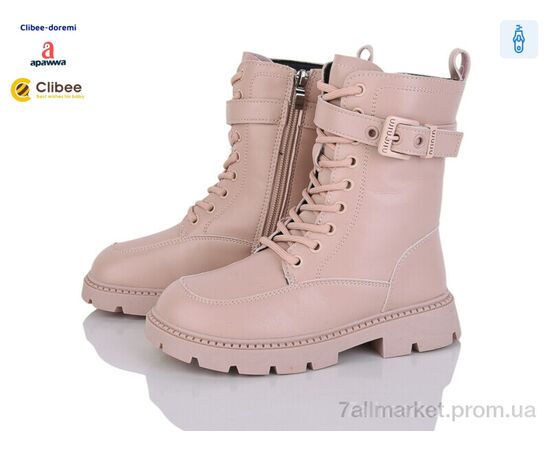 Ботинки детские удобные зима B6207 pink (8 пар р.31-36) "Clibee-Doremi" недорого оптом от прямого поставщика Фотография Ботинки детские удобные зима B6207 pink (8 пар р.31-36) "Clibee-Doremi" недорого оптом от прямого поставщика