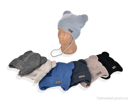 Шапка дитяча Зима Y25-15M mix (5 шт. р.сітка6-12) "Red Hat" недорого оптом від прямого постачальника Шапка дитяча Зима Y25-15M mix (5 шт. р.сітка6-12) "Red Hat" недорого оптом від прямого постачальника