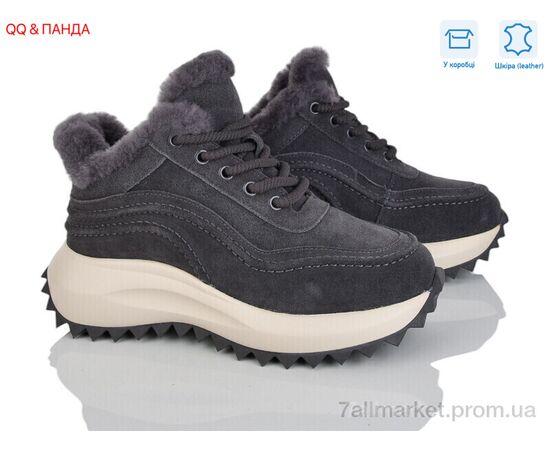 Кроссовки женские модные зима M636-7 (8 пар р.36-41) "QQ&Панда" недорого оптом от прямого поставщика Фотография Кроссовки женские модные зима M636-7 (8 пар р.36-41) "QQ&Панда" недорого оптом от прямого поставщика