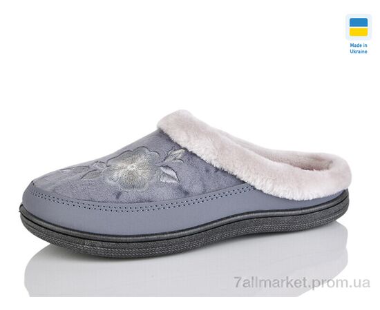 Тапки жіночі для будинку Зима Т01 сірий (8 пар р.37-41) "Зручне взуття" недорого оптом від прямого постачальника Тапки жіночі для будинку Зима Т01 сірий (8 пар р.37-41) "Зручне взуття" недорого оптом від прямого постачальника